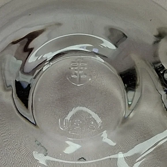 Anchor Hocking Clear Glass Blow Puffer Fish Trinket Jar Glass Box Nautical Beach - Picture 8 of 10